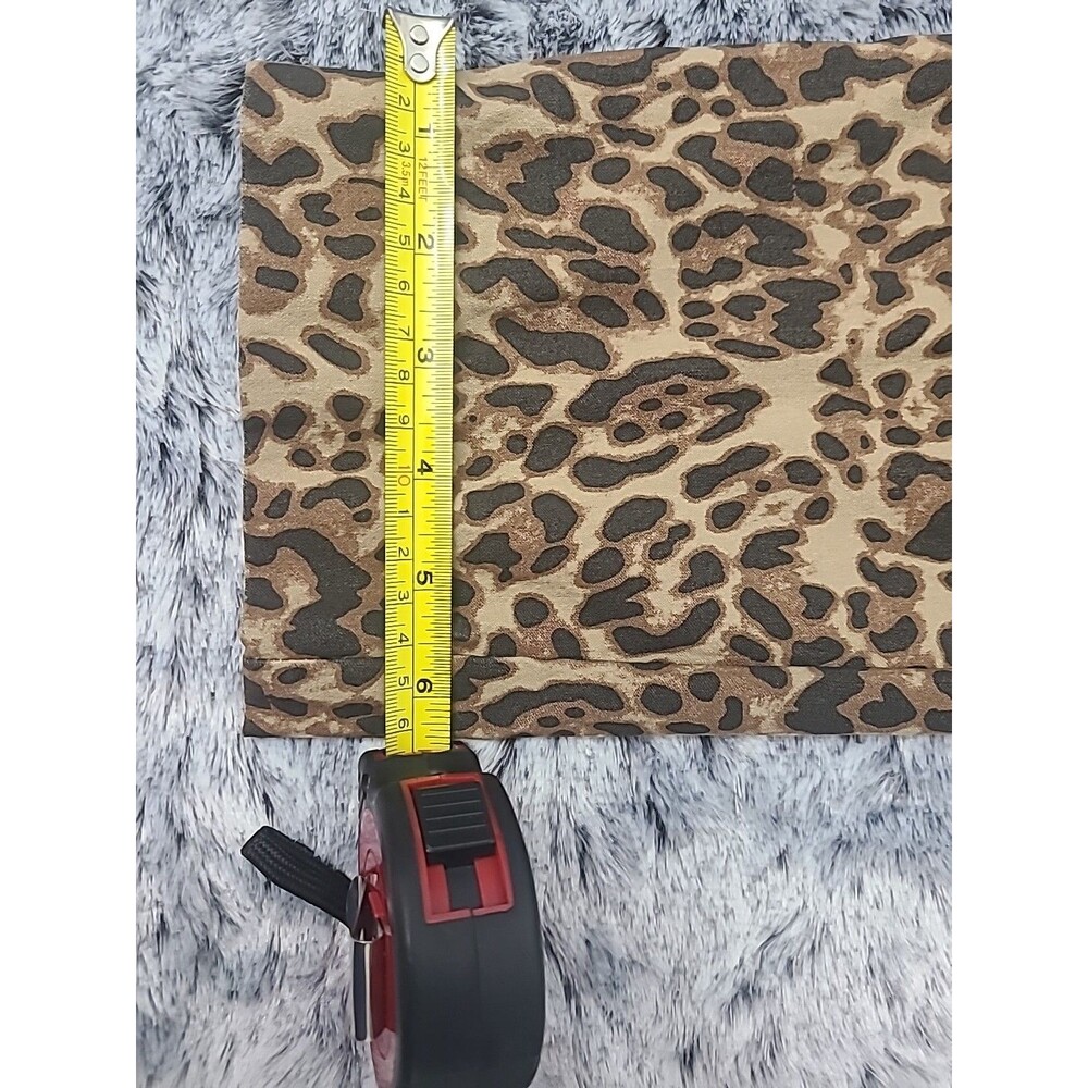 Peck & Peck Stretchy petite leopard print Cropped Pants. Sz Petite 8P - Picture 3 of 6